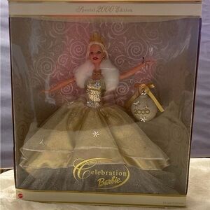 2000 Holiday Barbie Celebration Special Edition Doll #28269 NEW/Sealed
